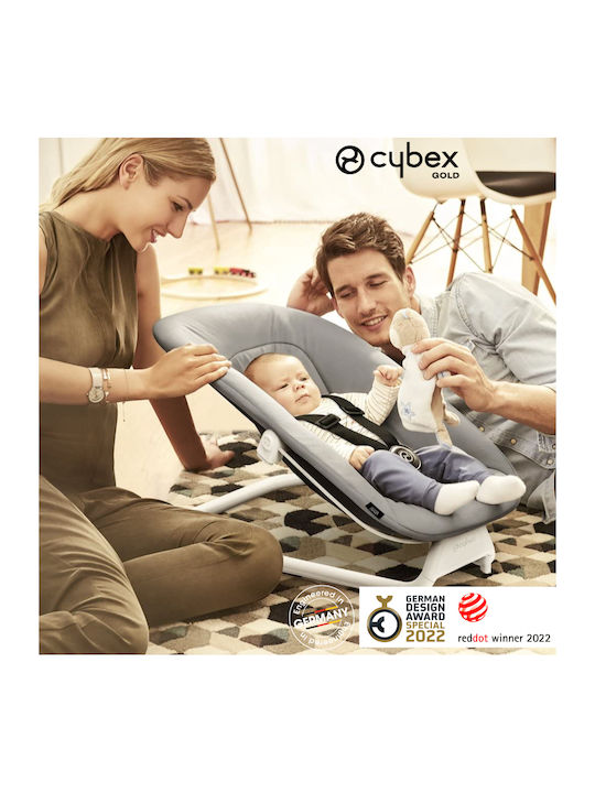 Cybex Χειροκίνητο Relax Μωρού Lemo Suede Grey για Παιδί έως 9kg