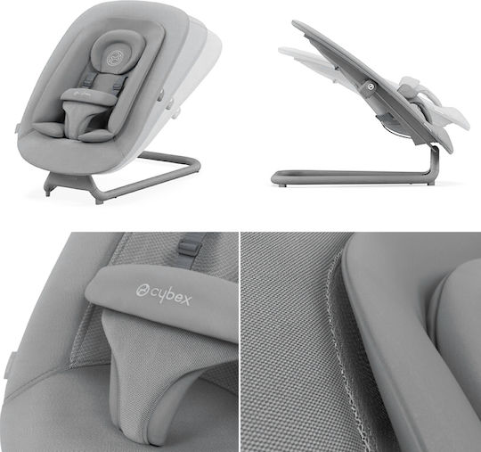 Cybex Χειροκίνητο Relax Μωρού Lemo Suede Grey για Παιδί έως 9kg