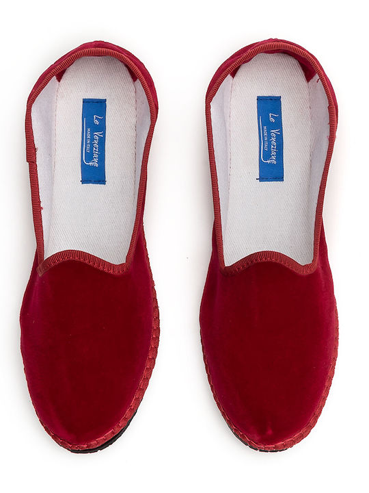 Damen Mokassins in Rot Farbe