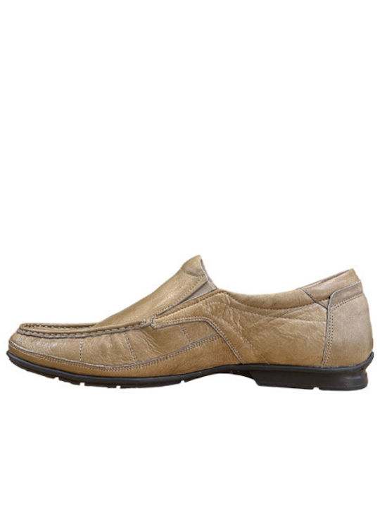Mocasini barbati in Bej Culori