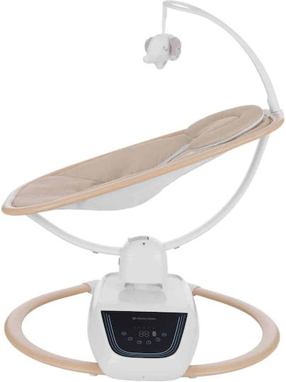 Kikka Boo Electric Baby Relax BeeMoove with Music Beige for Child up to 9kg