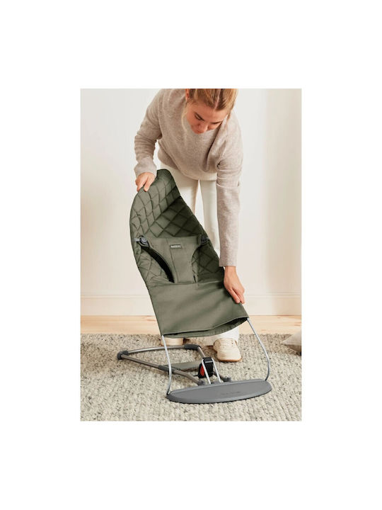 BabyBjorn Manual Baby Relax Bliss Classic Quilt Dark Green for Child up to 13kg