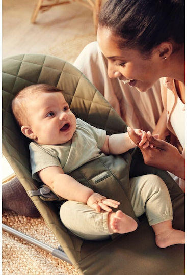 BabyBjorn Handbuch Baby Relax Bliss Classic Quilt Dark Green für Kind bis 13kg