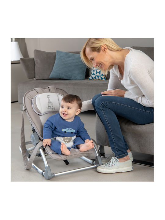 Renolux Ηλεκτρικό Relax Μωρού Sophie The Giraffe Paris Blue για Παιδί έως 9kg