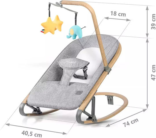 Nukido Handbuch Baby Relax NK-53 Gray für Kind bis 9kg