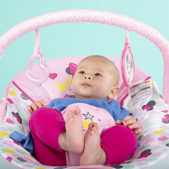 Bright Starts Manual Relax pentru Bebeluși Minnie Roz