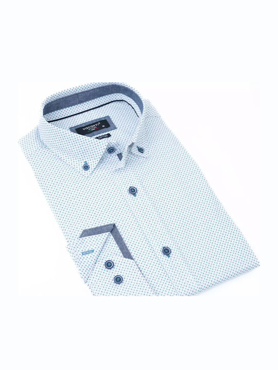 Visconti Baumwolle Hemd White
