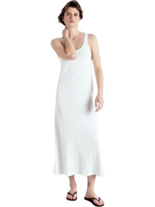Summer Midi Dress White