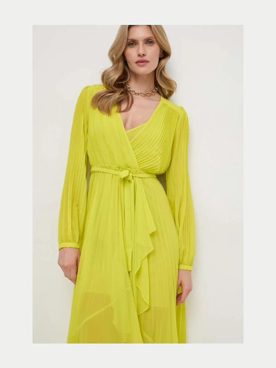 Καλοκαιρινό Maxi Φόρεμα για Γάμο / Βάπτιση Light Lemon