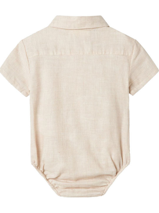 Lil' Atelier Babystrampler Beige