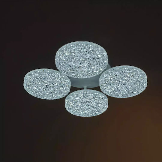 Deckenleuchte Weiß mit Integrierter LED