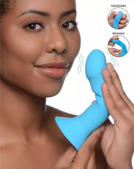 XR Harness με Dildo και Δόνηση σε Μπλε Χρώμα