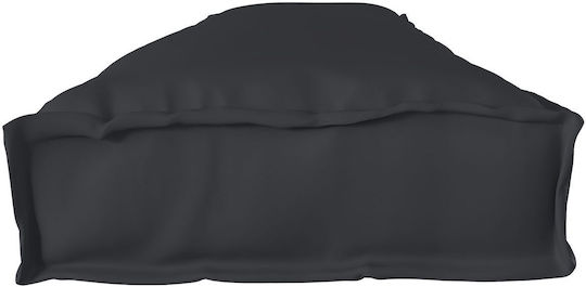 vidaXL Garden Bench Cushion Black 200x200cm