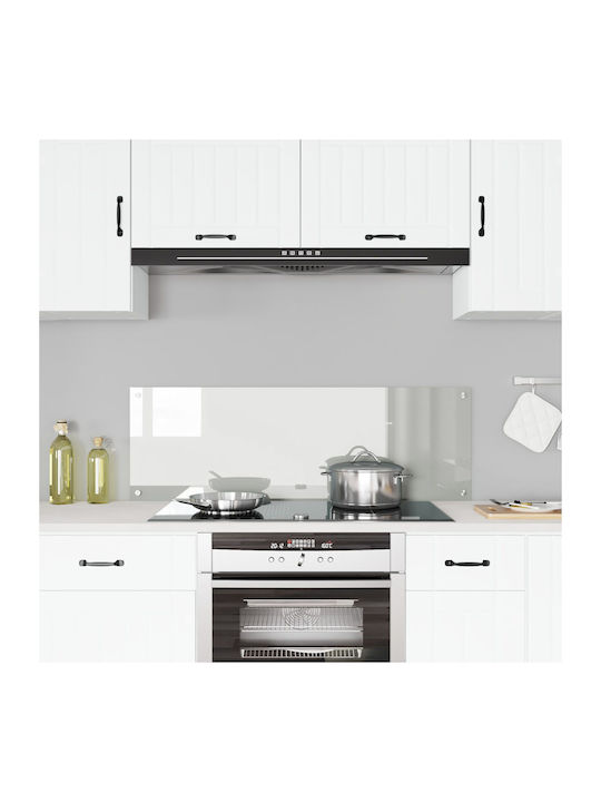 vidaXL Rectangular Kitchen Back made of Glass in Transparent Color 120x40x0.6cm 42001295 1pcs