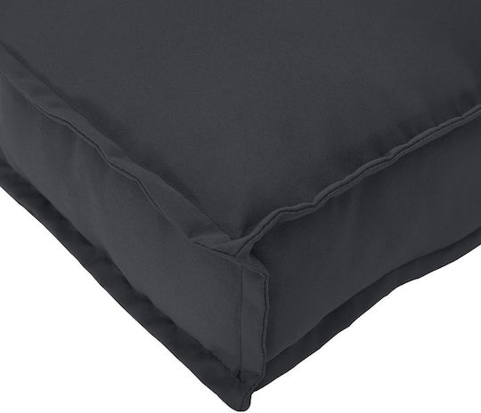 vidaXL Garden Bench Cushion Black 200x200cm