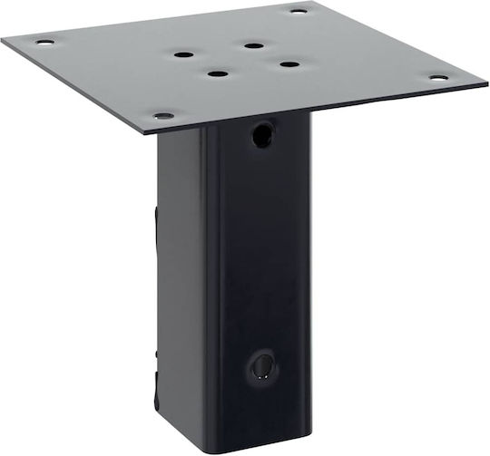 vidaXL Metallic Furniture Legs 12 Pieces Suitable for Table / Coffee Table 5.1x5.1cm Charcoal
