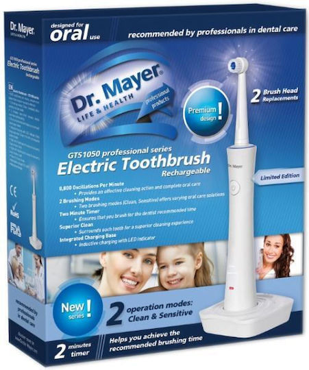 Dr Mayer Elektrische Zahnbürste Weiß