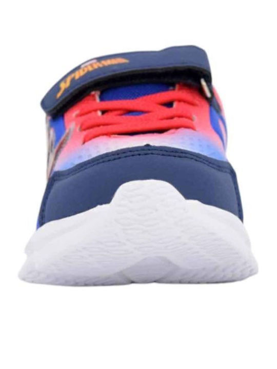 Kids Sneakers with Scratch & Lights Blue