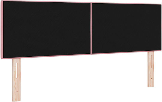 vidaXL Fabric Bed Headboard Pink 72x40cm