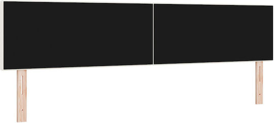vidaXL Stoff Kopfstütze für Betten Beige 100x88cm