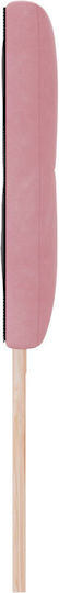 vidaXL Fabric Bed Headboard Pink 100x40cm