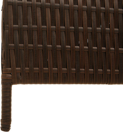 vidaXL Dekorativer Raumteiler aus Rattan 146x180cm