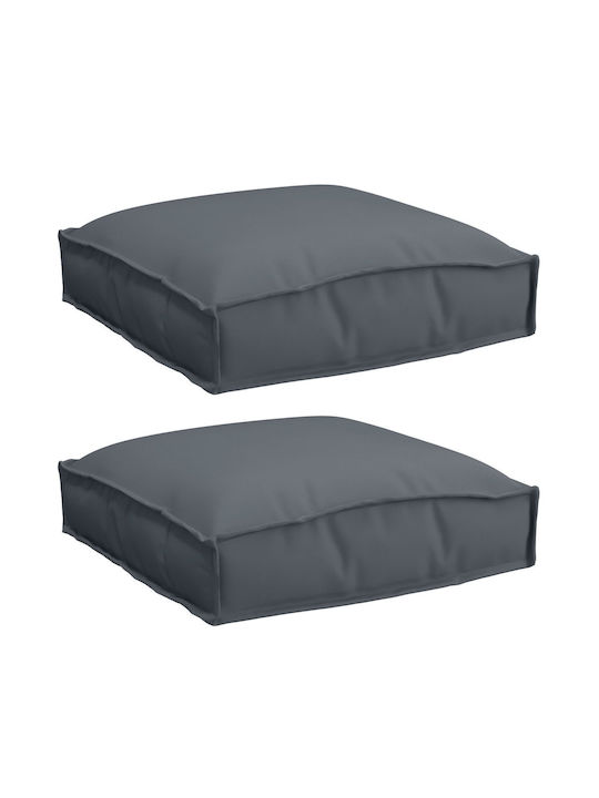 vidaXL Garden Chair Cushion Anthracite 40x40 cm