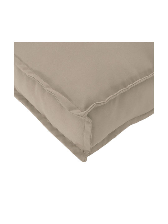 vidaXL Μαξιλάρι Καναπέ Κήπου Taupe 110x40εκ.