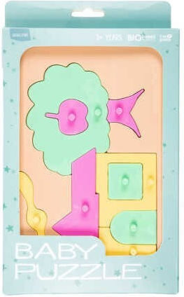 Wooden Kids Peg Puzzle 7 In 1 Tigres
