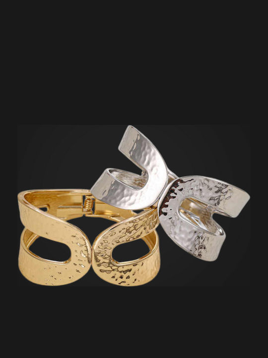 Met Women's Bracelet Handcuffs 6.2cm 0105 Silver
