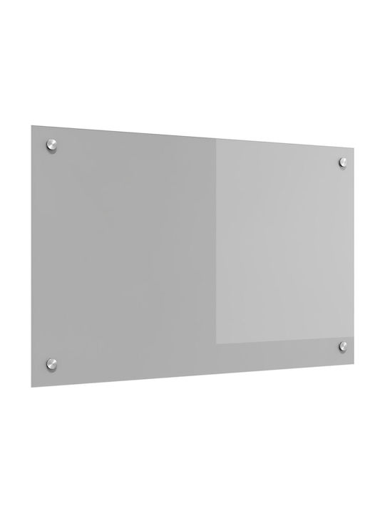 vidaXL Πλάτη από Γυαλί 80x50x0.6cm 42001230
