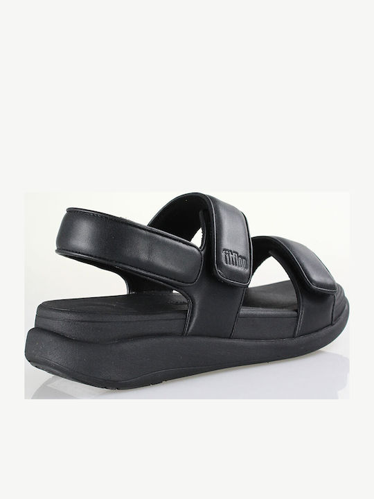 Women's Flat Sandals Flatforms in Black Color