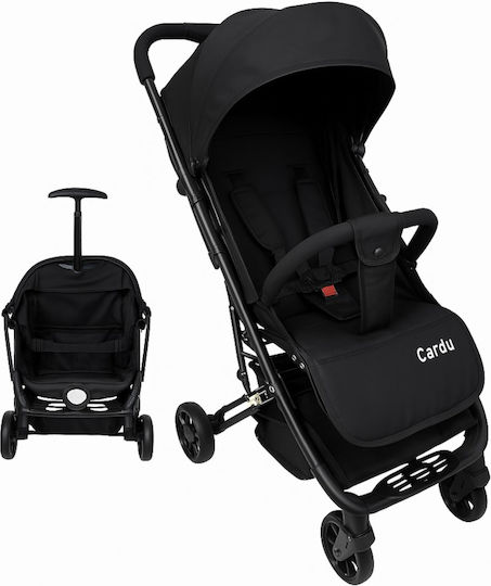 Beboulino Cardu Baby Stroller Suitable for Newborn Black 6kg
