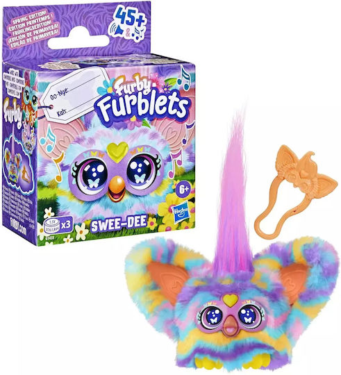 Hasbro Plush Furby Furblet with Sound Swee-Dee for Age 6+