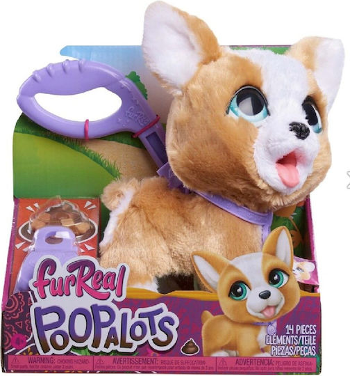 Hasbro Plush Furreal Poopalots with Motion Corgi for 4+ Years 23 cm
