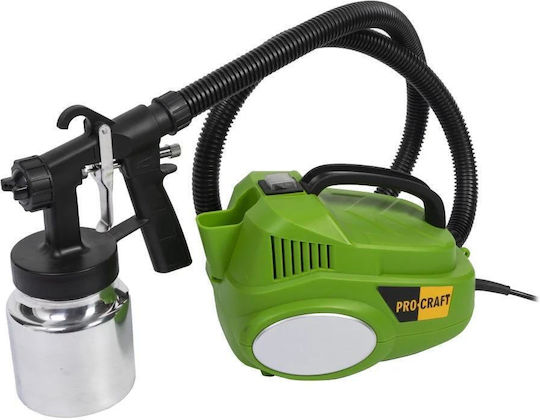 Pistol de vopsit electric Procraft Pse950 600 W 700 ml/min negru verde