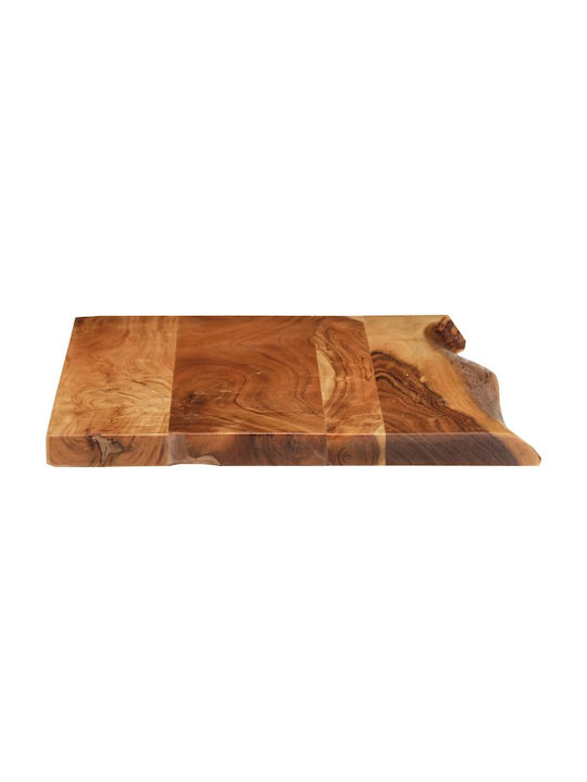 vidaXL Rectangular Bathroom Vanity Unit made of Solid Wood in Brown Color 80x55x3.8cm 286320 1pcs