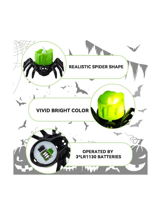Lustră Decorativă Lumânare Verde