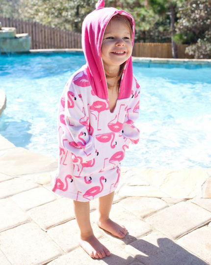 Zoocchini Badeponcho UPF50+ Flamingo 0-24 Monate Zoo12310