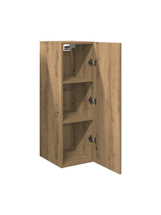 Vidaxl TV Cabinet Set 2 Pieces Artisan Oak Engineered Wood