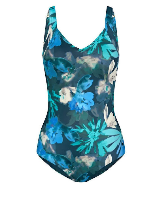 Summer Fleur Op Ολόσωμο Μαγιό Floral Πολύχρωμα