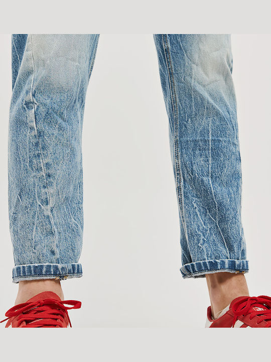 Men's Jeans Pants with Loose Fit Blue