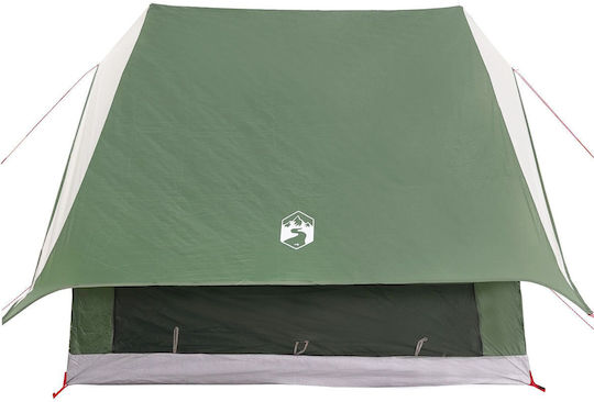 vidaXL Καλοκαιρινή Σκηνή Camping Πράσινη για 7 Άτομα 315x286x200εκ.