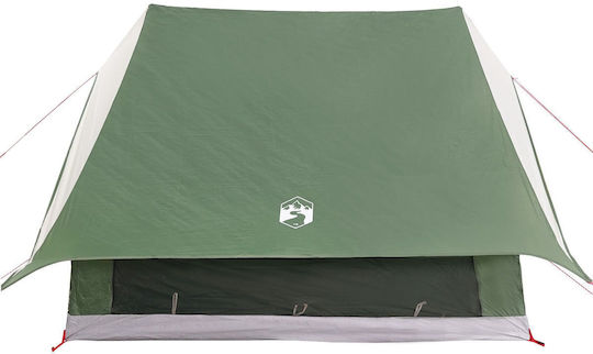 vidaXL Καλοκαιρινή Σκηνή Camping Πράσινη για 5 Άτομα 315x286x185εκ.