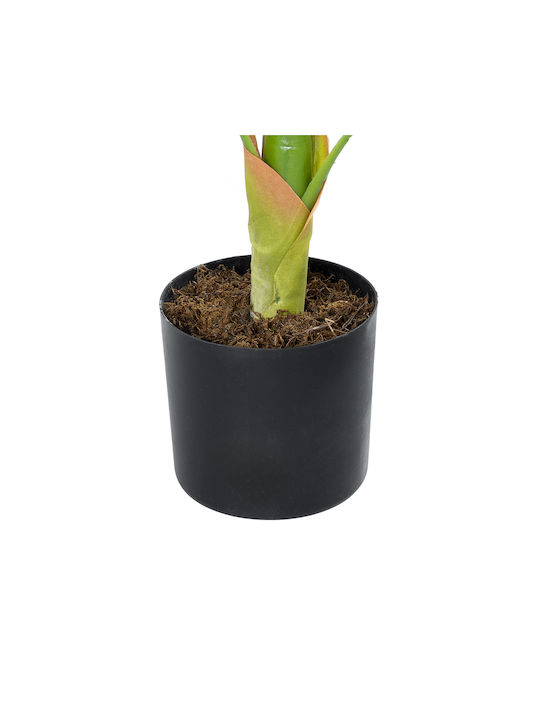 Globostar? Artificial Garden Blood Banana 20944 Decorative Plant Blood Banana H90cm