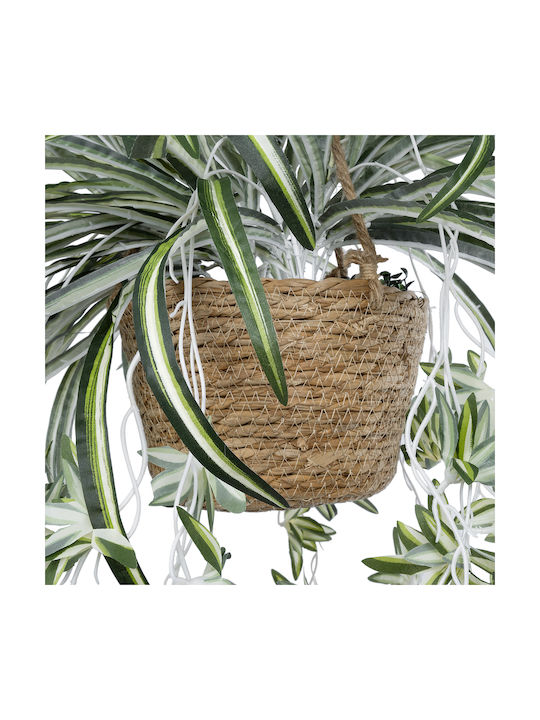 Globostar? Artificial Hanging Decorative Chlorophytum Comosum Garden Plant 20638 Artificial Hanging Decorative Chlorophytum Y50cm
