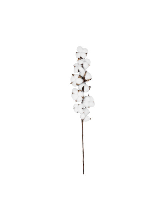 Artificial Decorative Branch White 55cm GloboStar