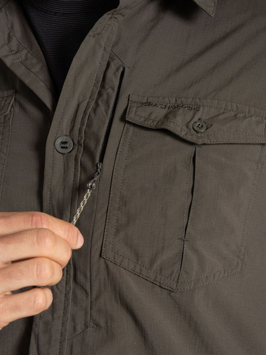 Long-sleeved Shirt Khaki