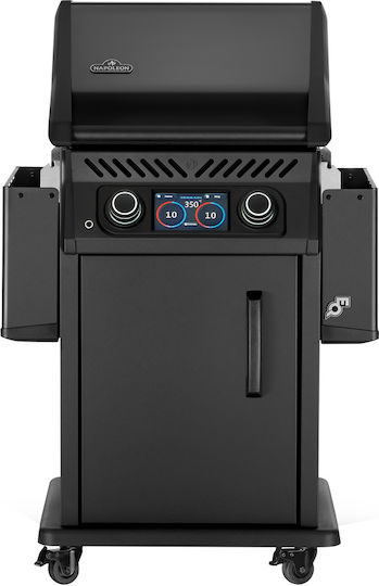 Napoleon Rogue EQ 365 MK Mit Beinen Elektrogrill Grill 5400W mit Deckel und einstellbarem Thermostat 51cmx46cmcm
