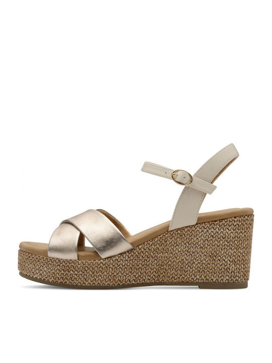 Women's Platform Shoes Gold